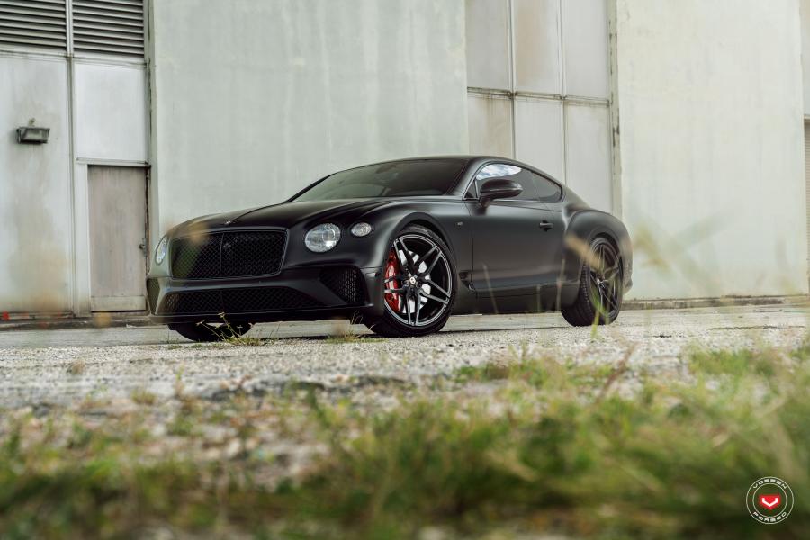  Bentley Continental GT on Vossen Wheels (HF-2) 2019 года  (фото 4 из 12)